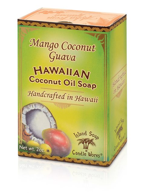 island soap candle works coconut oil soap 2 oz mango coconut island soap and candle works kauai