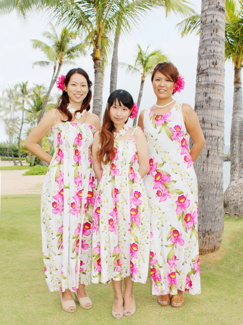 Hawaiian dress Coordinate
