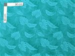 Monstera Teal Poly Cotton LMH-04-331