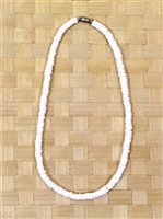 White Puka Shell Necklace Small
