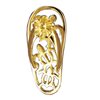 Paradise Collection 14KT Yellow Gold HONU Slipper Pendant