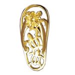 Paradise Collection 14KT Yellow Gold HONU Slipper Pendant