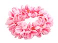 Pink Aloha Plumeria Double Headband (Haku Lei)