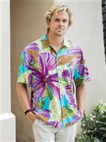 Jams World Flower Song Men's Hawaiian Shirt