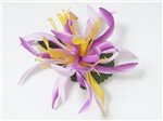 Gradation Lavender Spider Lily Hair Clip 4.5"