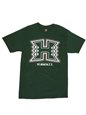 UH UH Big H Forest Green Men&#39;s Hawaiian T-Shirt