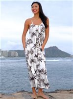 Vermilli Hawaii Sky High Janica Maxi Dress