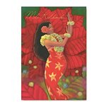 Island Heritage Hibisus Hula  Boxed Christmas Cards Deluxe