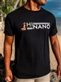 Hinano Tahiti メンズTシャツ [ヘイアリイ/ブラック]