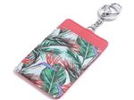 Happy Wahine Bird of Paradise  Blue Card Case April