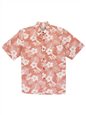 Two Palms Molokai Coral Cotton Men&#39;s Reverse Printing Hawaiian Shirt