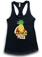 [Exclusive] Honi Pua Hawaiian Pizza Ladies Hawaiian Racerback Tank Top