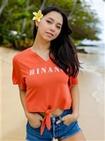 Hinano Tahiti レディースTシャツ [エラ/ラスト]