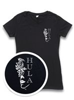 Honi Pua Haku Lady Ladies Hawaiian Crew-neck T-Shirt