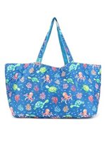 Happy Wahine OCEAN BLUE Carry-All Tote