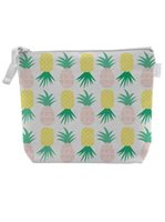 SoHa Living Aloha Pineapple Pastels Cosmetic Bag Large