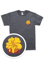 [Hula Collection] Honi Pua Hibiscus HULA Mini Unisex Hawaiian T-Shirt