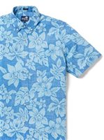 [2024 June New Arrival] Reyn Spooner COSTA RICA LIGHT BLUE Spooner Kloth Men's Hawaiian Shirt Classic Fit