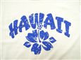 Blue Hibiscus Multiple Colors Cotton Women&#39;s Hawaiian T-Shirt