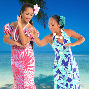 Hawaiian Dresses,Muu Muus,Hula Supply | AlohaOutlet