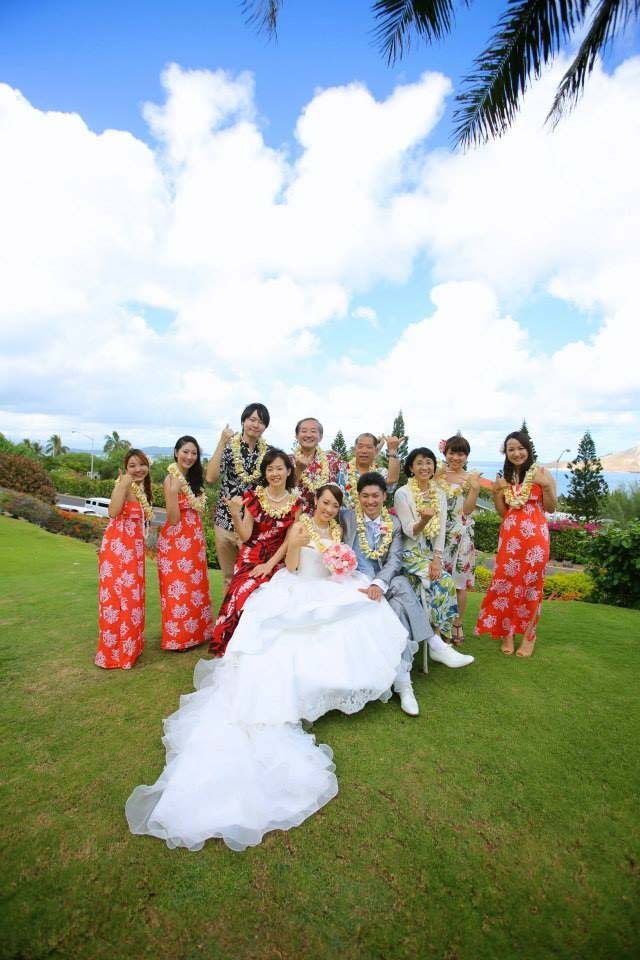 ハワイ結婚式お写真