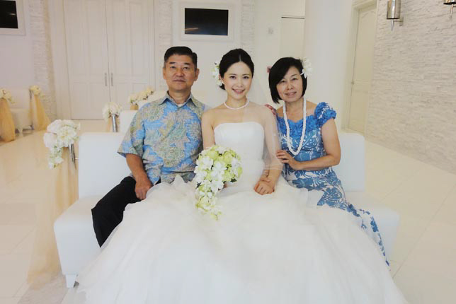 ハワイ結婚式お写真