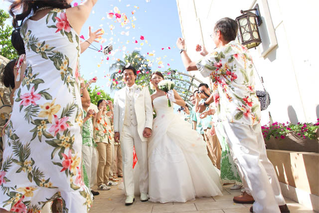 ハワイ結婚式お写真