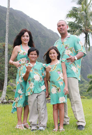 hawaiian wedding apparel