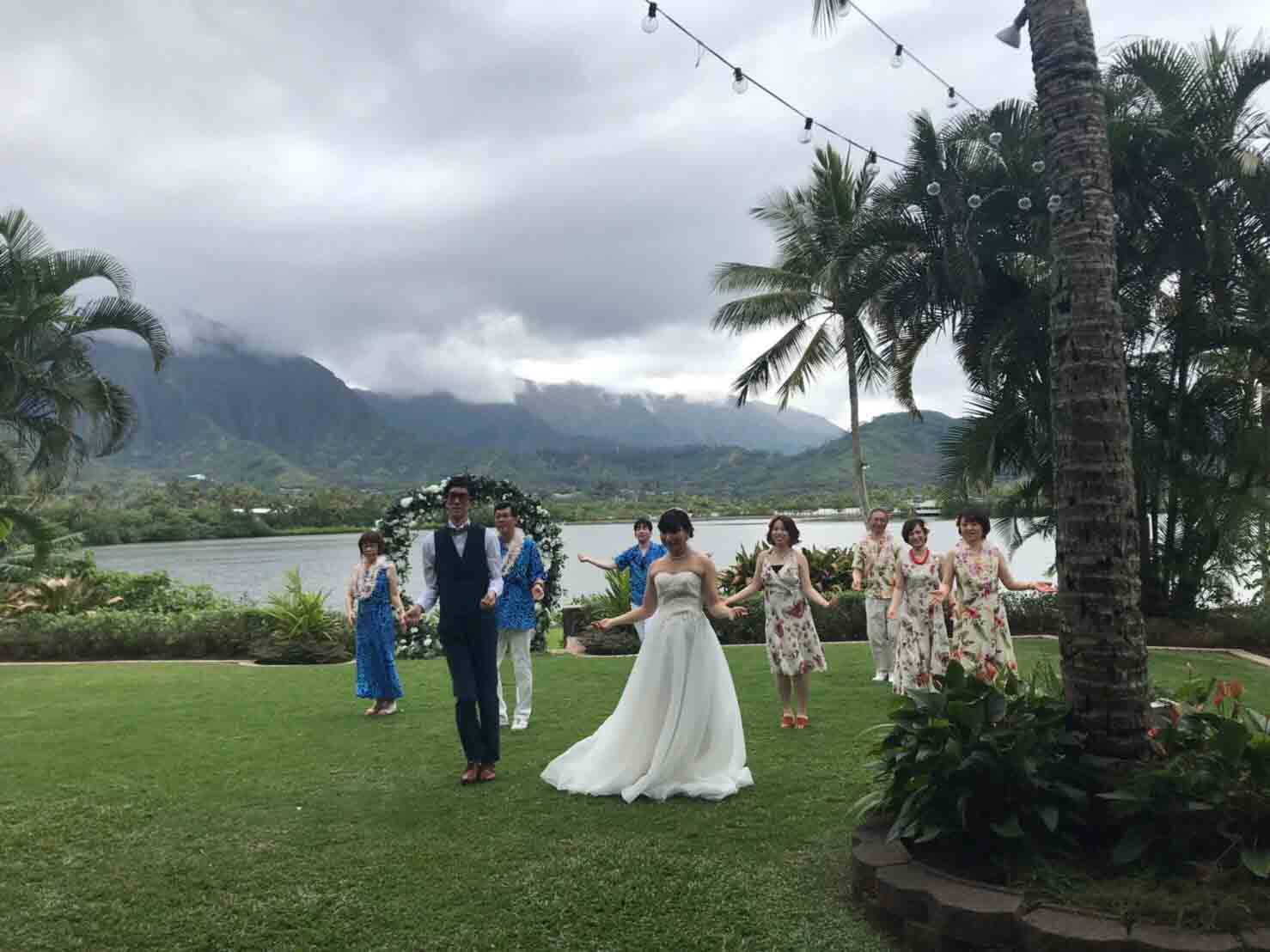 ハワイ結婚式お写真