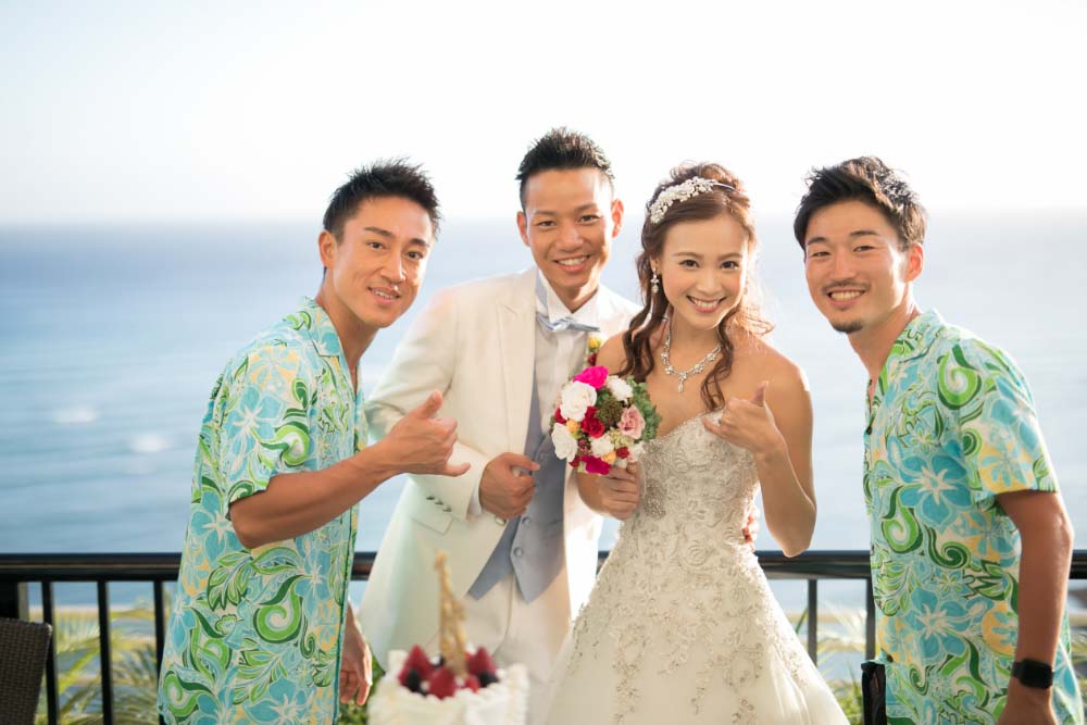 ハワイ結婚式お写真