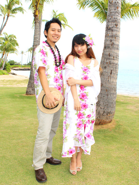 ムームー アロハシャツ アクセサリーセット 結婚式