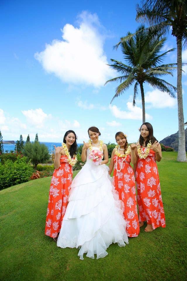 ハワイ結婚式お写真