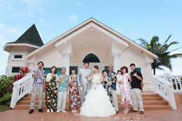 ハワイ結婚式写真