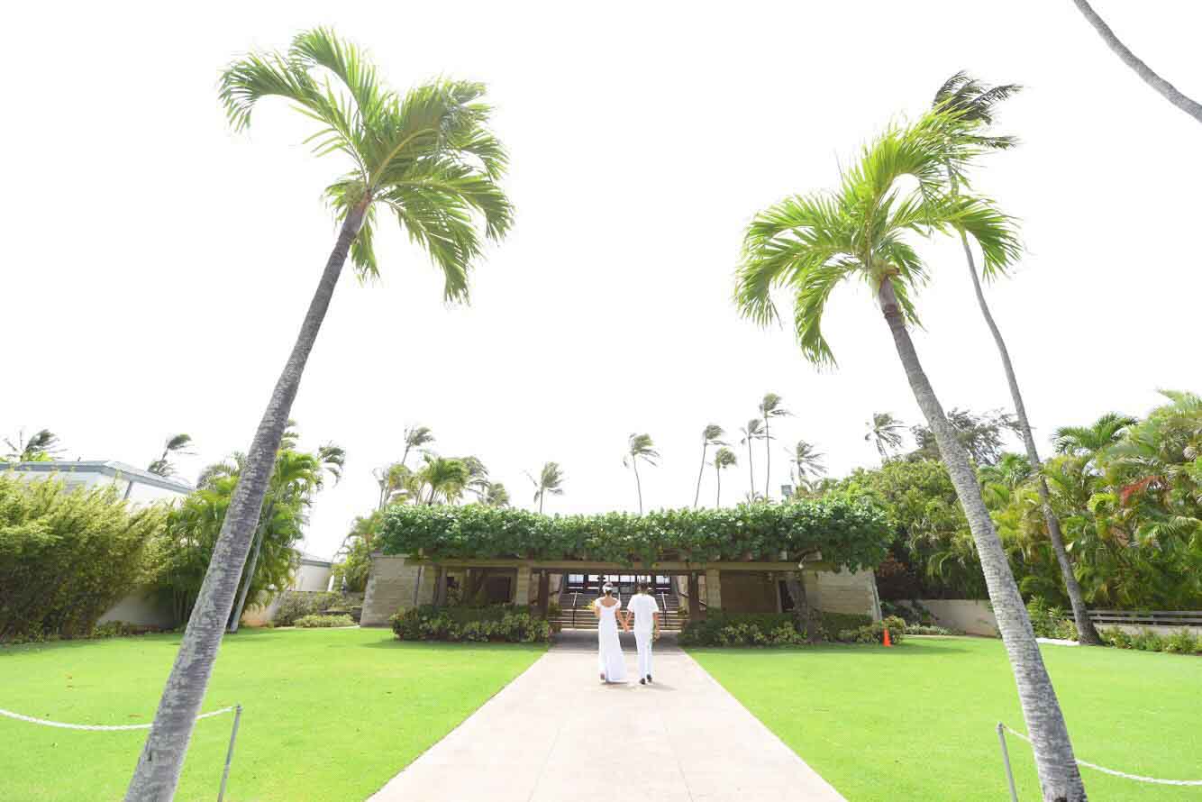 ハワイ結婚式お写真