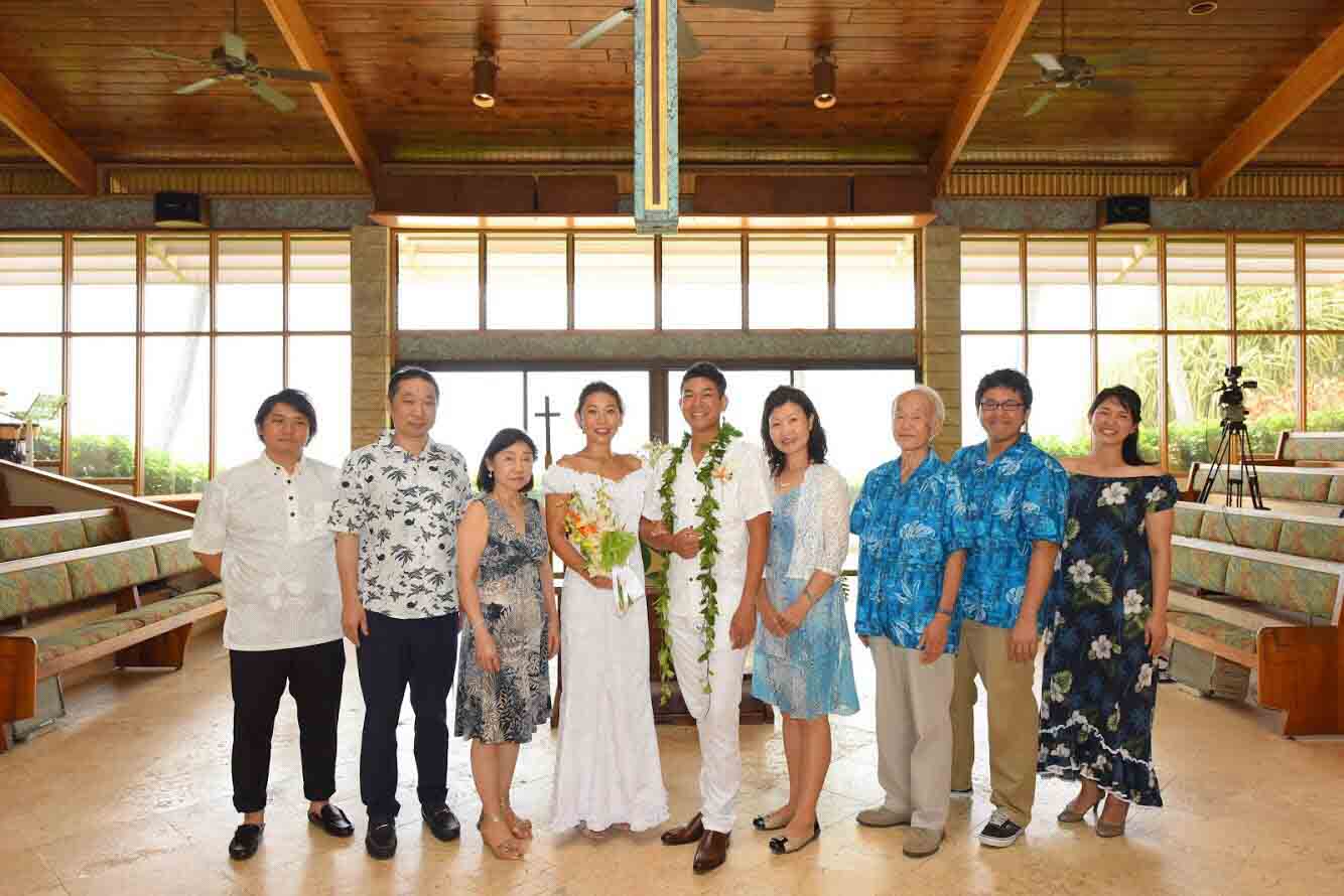 ハワイ結婚式お写真