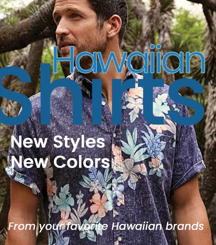 Largest retailer of Hawaiian Shirts and Dresses