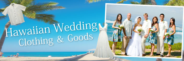 Hawaii Beach Wedding Clothing & Goods