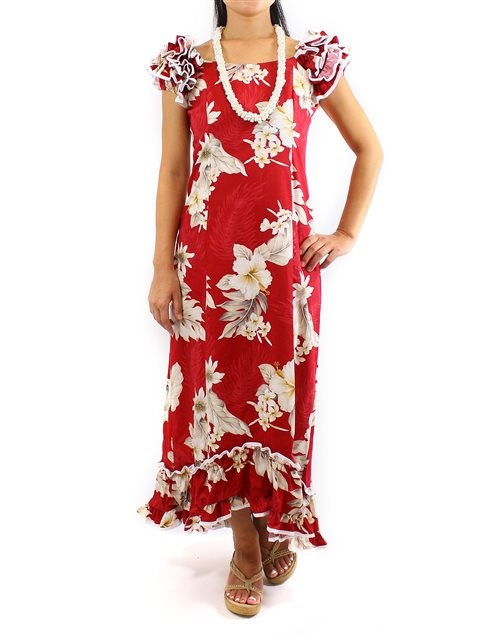 cotton muumuu dress