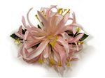 Pink Small Spider Lily Hair Clip 4.5"
