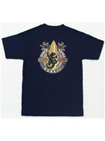 Island Legends Navy Men's Hawaiian T-Shirt