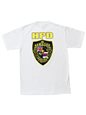 HPD  White Cotton Men&#39;s Hawaiian T-Shirt