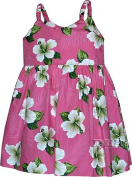 Pacific Legend ガールズハワイアンバンジードレス ハイビスカス ピンク コットン Alohaoutlet アロハアウトレット Pacific Legend ガールズハワイアンバンジードレス ハイビスカス ピンク コットン Alohaoutlet アロハアウトレット