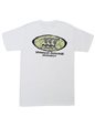 North Shore Hibiscus White Cotton Men&#39;s Hawaiian T-Shirt