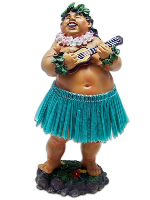 hawaiian dashboard doll