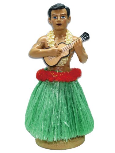 hula man dashboard doll