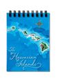 Island Heritage ハワイ・マップ・ブルー【ノートブック・小】