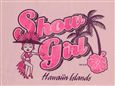 Show Girl Pink Cotton Women&#39;s Hawaiian T-Shirt