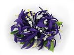 Dark Purple Spider Lily Hair Clip 4"x 4.5"