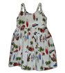 Pacific Legend Surfboard &amp; Woodies White Cotton Toddlers Hawaiian Bungee Dress