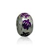 Paradise Collection Sterling Silver with Purple Enamel Maile Hawaii Beads HONU Ring Pendant